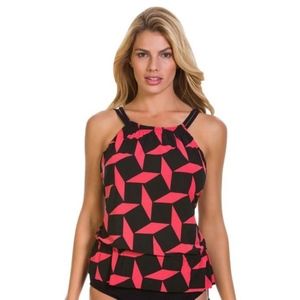 NWT Magicsuit Jodi  Slimming Underwire Tankini Top
